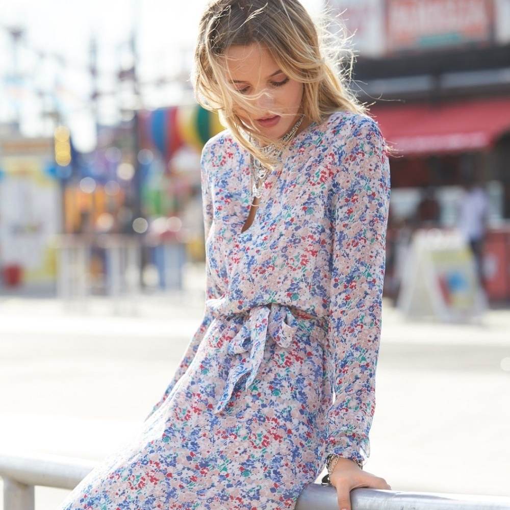NWT Sezane Victoire Floral Dress